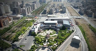 عکس هوایی نمایی از شهرک خاوران