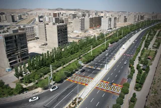 بلوار شهدای غواص در شمال شهرک خاوران