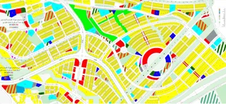 نقشه شهرک خاوران تبریز بصورت غیر پی دی اف pdf