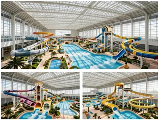 معرفی پروژه پارک آبی دنیای موج خاوران تبریز