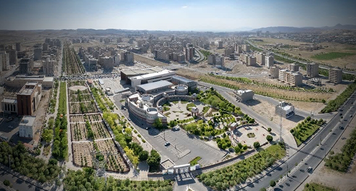 معرفی شهرک خاوران تبریز / عکس هوایی جدید