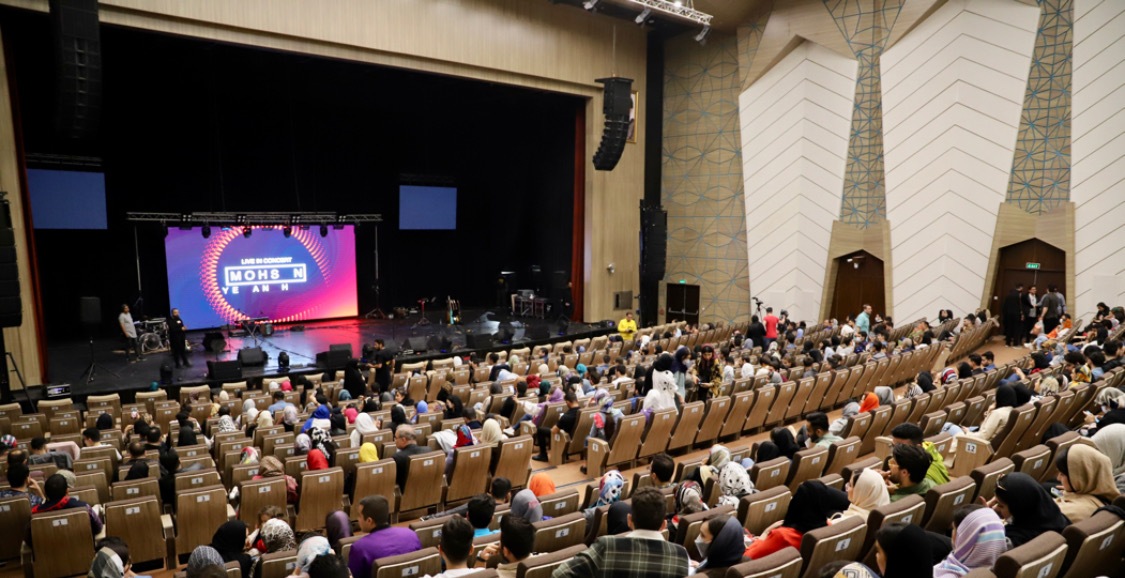 کنسرت محسن یگانه در مرکز همایش های بین المللی تبریز شهرک خاوران